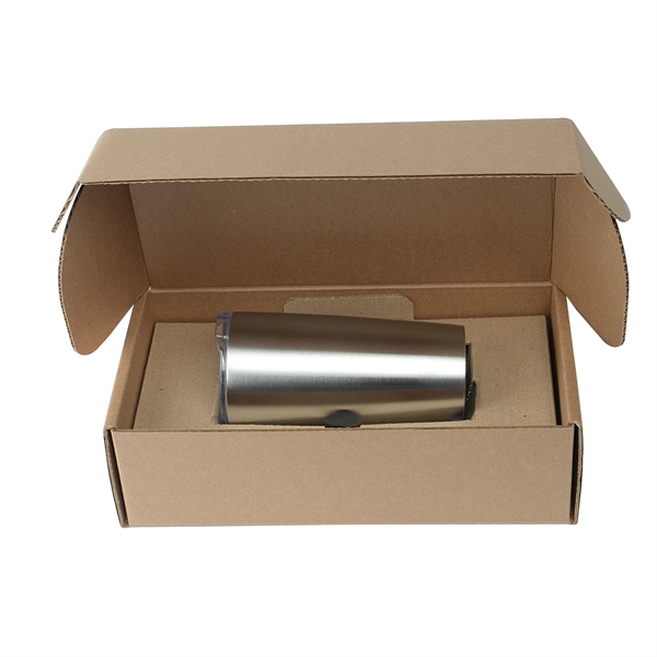 20 oz. stainless steel double-wall insulated tumbler with recyclable gift box.... from ASI 52840 Evans Manufacturing