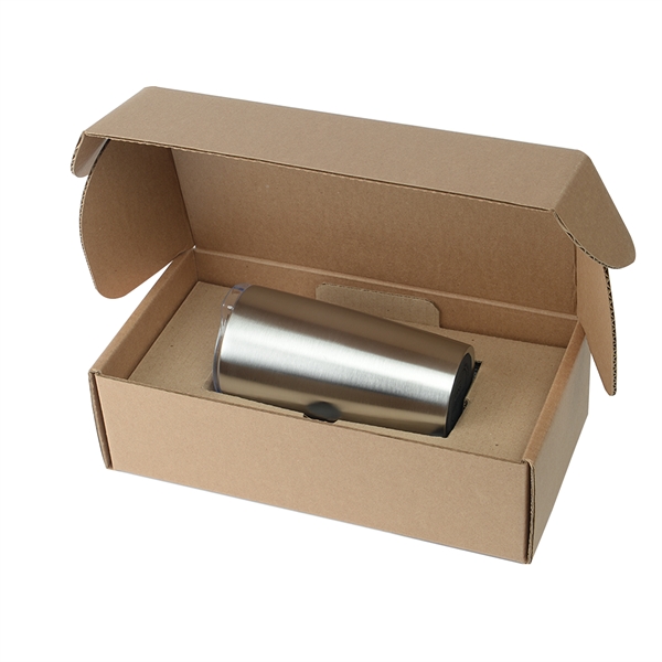 20 oz. stainless steel double-wall insulated tumbler with recyclable gift box.... from ASI 52840 Evans Manufacturing