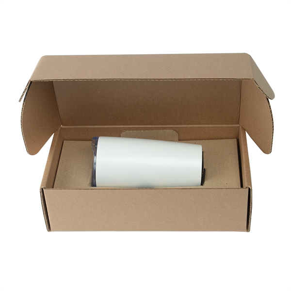 20 oz. stainless steel double-wall insulated tumbler with recyclable gift box.... from ASI 52840 Evans Manufacturing