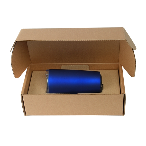 20 oz. double-wall vacuum insulated tumbler with gift box.... from ASI 52840 Evans Manufacturing