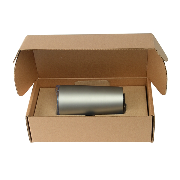 20 oz. double-wall vacuum insulated tumbler with gift box.... from ASI 52840 Evans Manufacturing