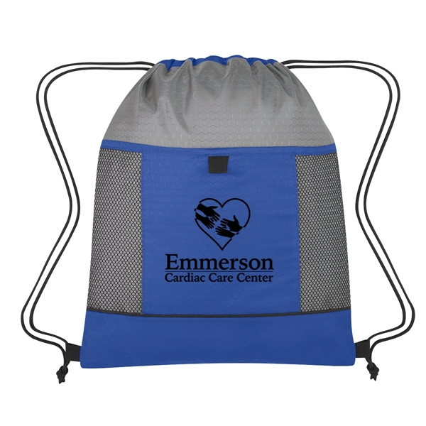 Honeycomb Ripstop Drawstring Bag.  Made of 420 Denier Ripstop. ... from ASI 61125 Hit Promotional Products / Hit®