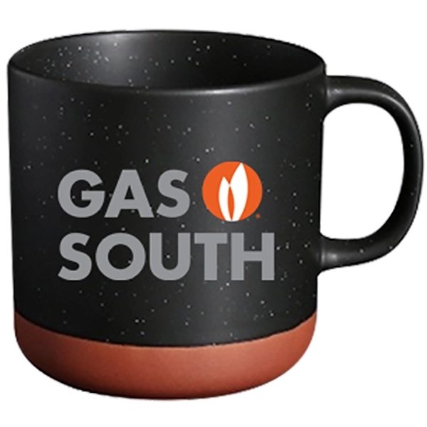 13 Oz. Satin Finish Phoenix Mug with Unglazed Bottom.... from ASI 46573 Cooper & Clement Inc