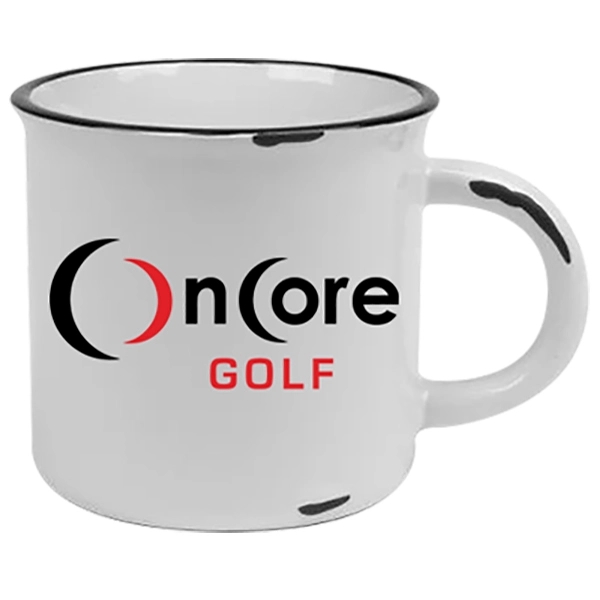 Vintage western mug made of ceramic with a 15-ounce capacity.... from ASI 46573 Cooper & Clement Inc