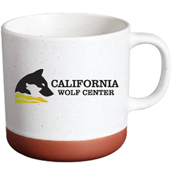 13 Oz. Satin Finish Phoenix Mug with Unglazed Bottom.... from ASI 46573 Cooper & Clement Inc