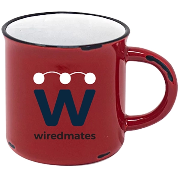 Vintage western mug made of ceramic with a 15-ounce capacity.... from ASI 46573 Cooper & Clement Inc