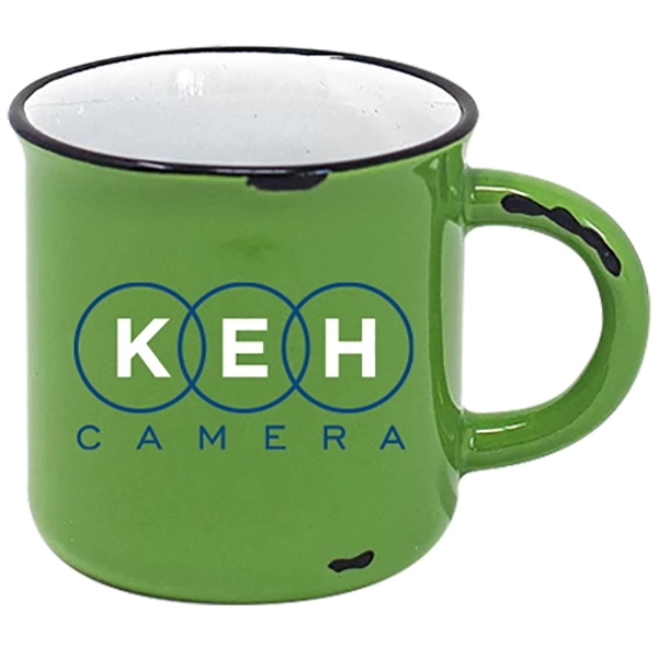 Vintage western mug made of ceramic with a 15-ounce capacity.... from ASI 46573 Cooper & Clement Inc