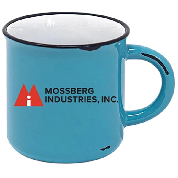 Vintage western mug made of ceramic with a 15-ounce capacity.... from ASI 46573 Cooper & Clement Inc