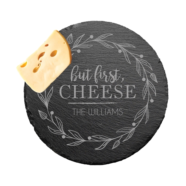 Slate round cheese tray.... from ASI 73010 Natico Originals Inc