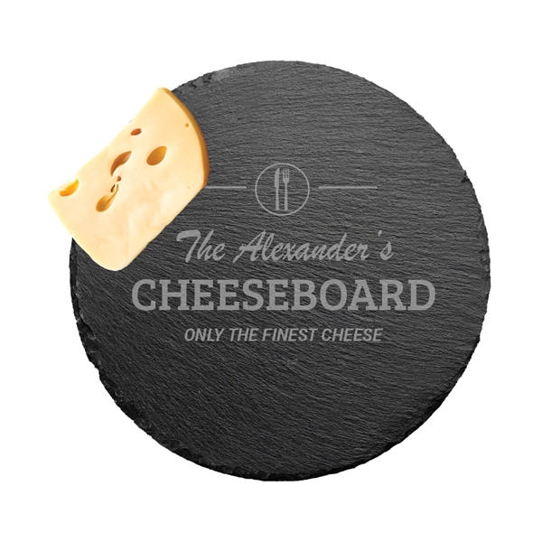 Slate round cheese tray.... from ASI 73010 Natico Originals Inc