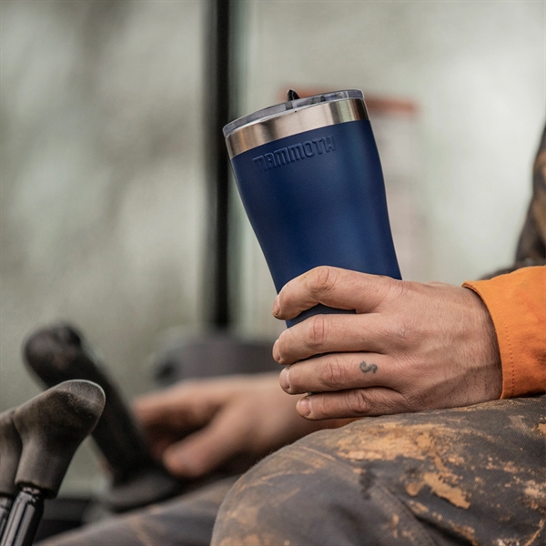 The 20 oz. Mammoth Rover tumbler with a double-walled vacuum insulation... from ASI 46170 Compass Industries Inc