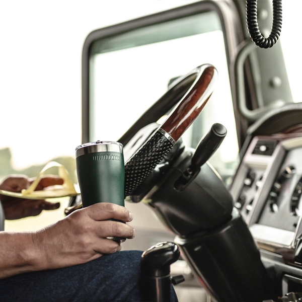 The 20 oz. Mammoth Rover tumbler with a double-walled vacuum insulation... from ASI 46170 Compass Industries Inc