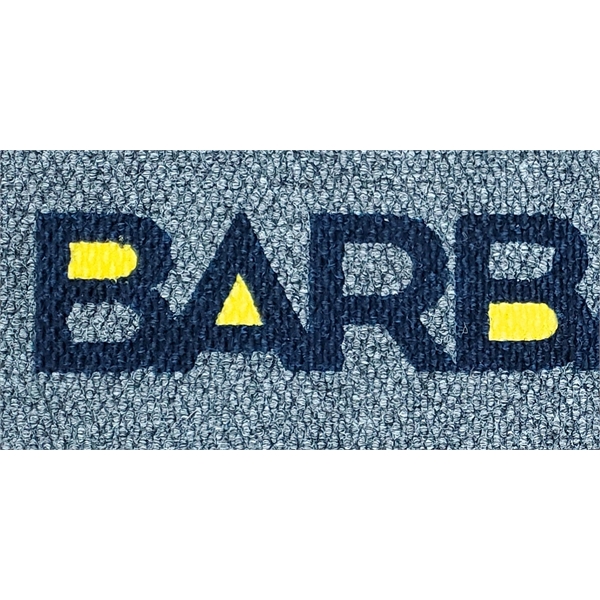 Polypropylene fiber indoor/outdoor mat, available in standard or custom sizes.... from ASI 35750 PromoMatting by Americo