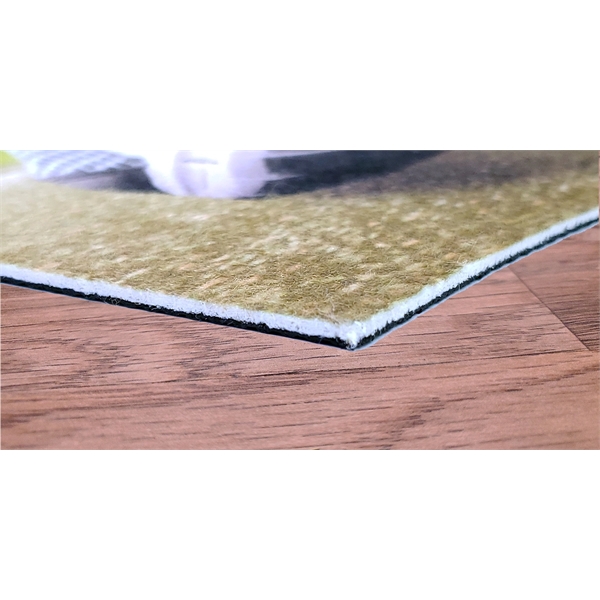 Full-color needle punch polyester floor mat, with full-bleed imprint... from ASI 35750 PromoMatting by Americo