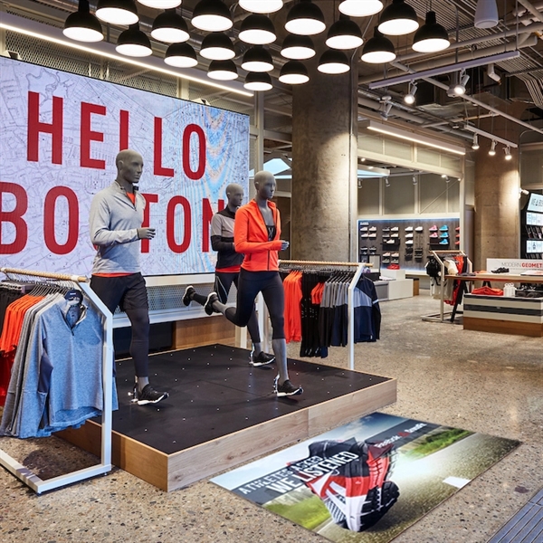 Full-color needle punch polyester floor mat, with full-bleed imprint... from ASI 35750 PromoMatting by Americo