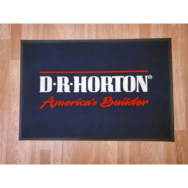 Polypropylene floor mat, with heavy duty vinyl back and various sizes... from ASI 35750 PromoMatting by Americo