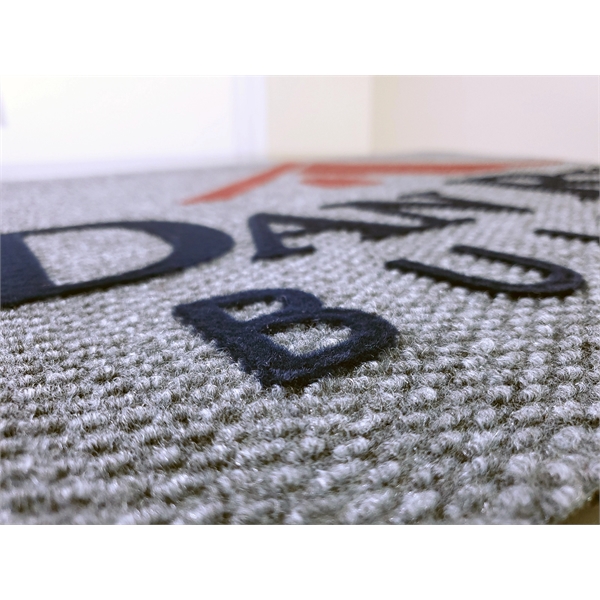 Indoor/outdoor mat, made from polypropylene and available in various customized sizes... from ASI 35750 PromoMatting by Americo