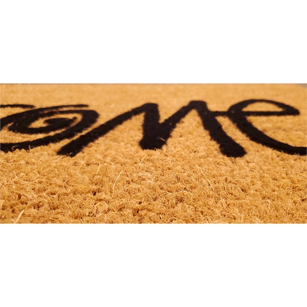 Cocoa-colored coconut husk mat, American-made and available in standard or custom... from ASI 35750 PromoMatting by Americo