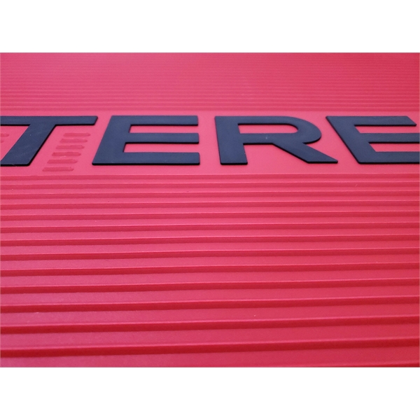 1/2" thick molded vinyl floor mat, available in custom sizes and... from ASI 35750 PromoMatting by Americo