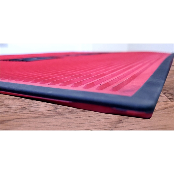 1/2" thick molded vinyl floor mat, available in custom sizes and... from ASI 35750 PromoMatting by Americo