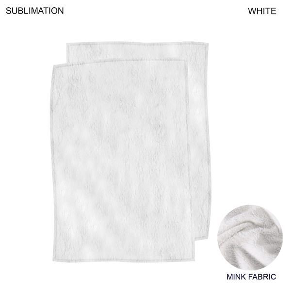 Plush and Cozy Mink Flannel Fleece Baby Blanket that measures 30"... from ASI 53509 FIEL-Fairdeal Import & Export / FIEL