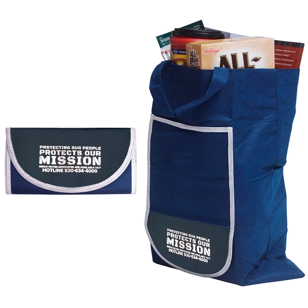 Supermarket Shopper with veIcro closure... from ASI 83770 Royal Industries / The Royal Line