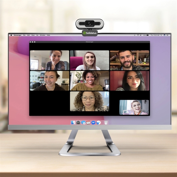 LED Webcam with Full HD resolution and 3 Light Modes.... from ASI 63776 KTI Networks Inc / KTI Promo