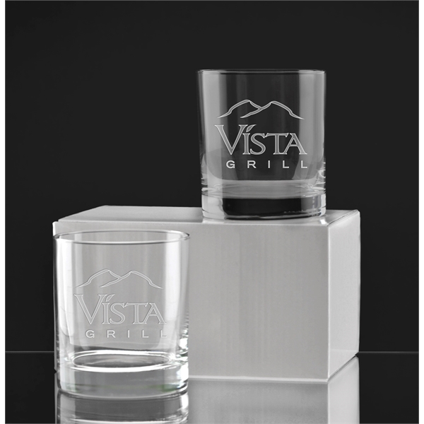 2 piece set of 11 oz.  old fashioned drinking glasses.... from ASI 71920 Moderne Glass Company Inc / Glass America®