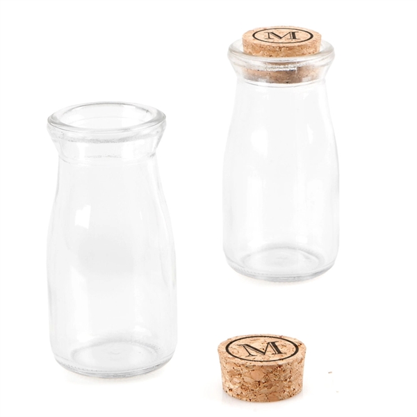 4 oz mini glass milk bottles... from ASI 73010 Natico Originals Inc