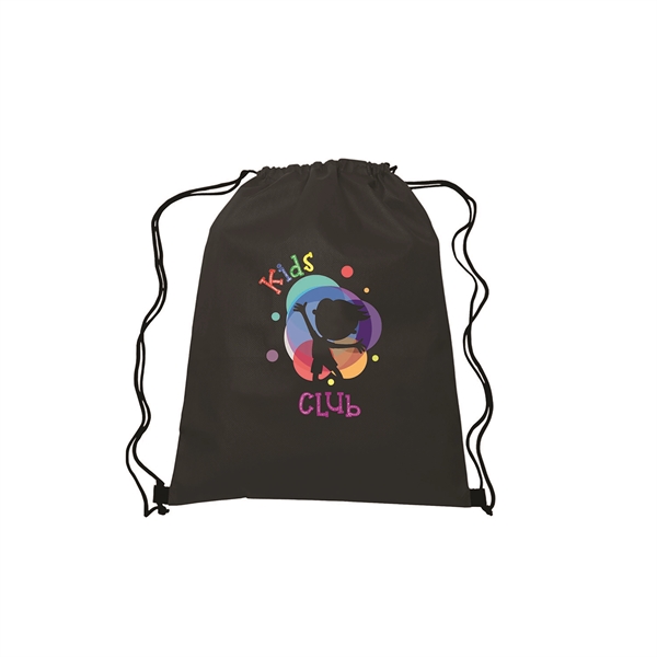 13.5" x 16.5" 80 gram non-woven polypropylene drawstring backpack.... from ASI 90807 Tekweld