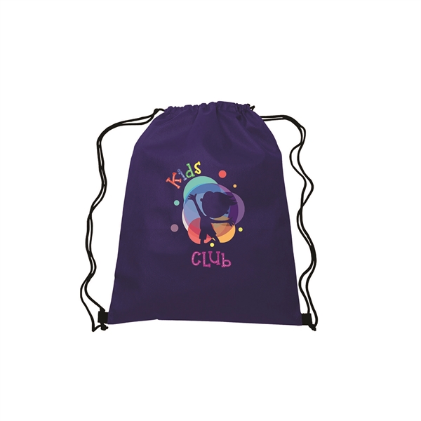 13.5" x 16.5" 80 gram non-woven polypropylene drawstring backpack.... from ASI 90807 Tekweld