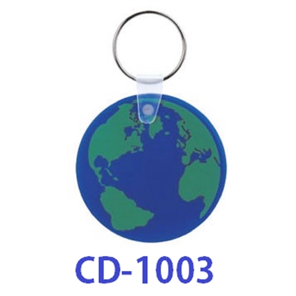 Round sport ball designed key chain.... from ASI 31977 Adline Industries Inc