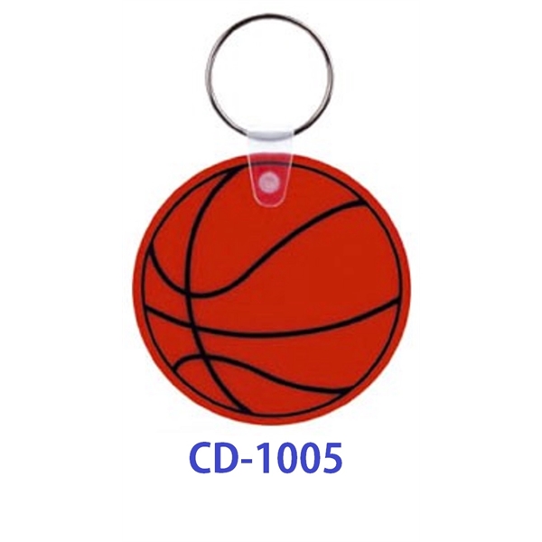 Round sport ball designed key chain.... from ASI 31977 Adline Industries Inc