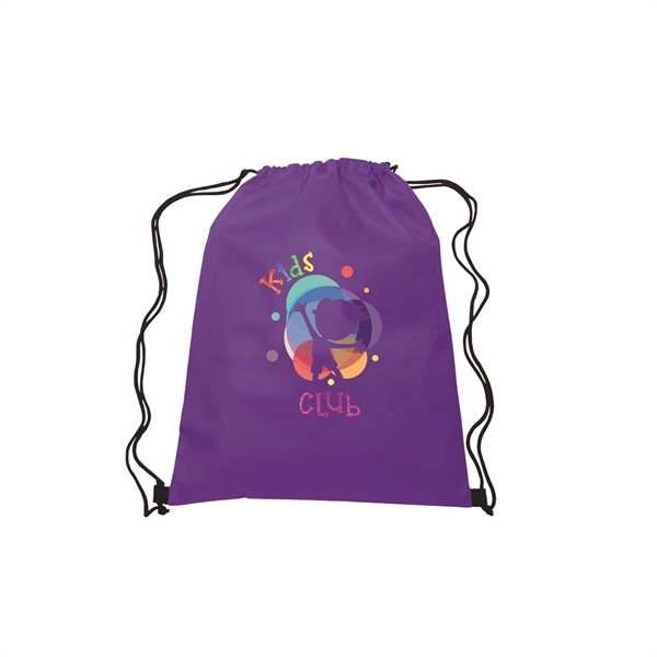 13.5" x 16.5" 80 gram non-woven polypropylene drawstring backpack.... from ASI 90807 Tekweld