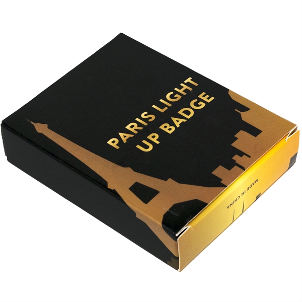 An elegant 3 LED light up name badge, with a 9... from ASI 61966 HPG / Beacon Promotions