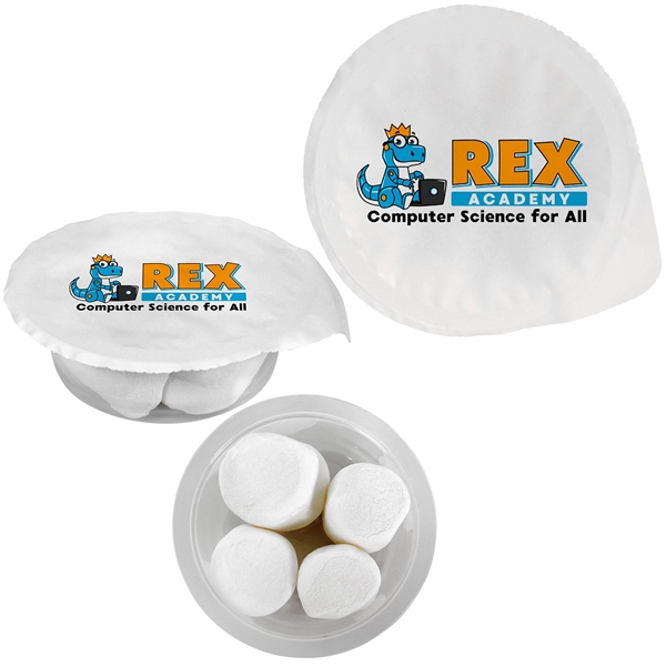 Full Color Cup of Marshmallows... from ASI 30208 A P Specialties / AP Specialties