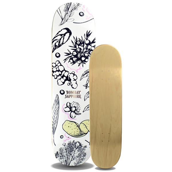 Premium Cold Press Skateboard Deck with Full color imprint... from ASI 72657 Active Life Promo / Action Sports