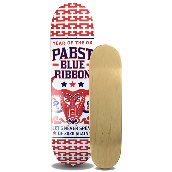 Premium Cold Press Skateboard Deck with Full color imprint... from ASI 72657 Active Life Promo / Action Sports