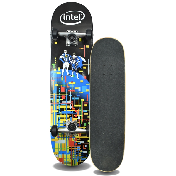 Customized skateboard with high end components and full color bottom imprint,... from ASI 72657 Active Life Promo / Action Sports Promo