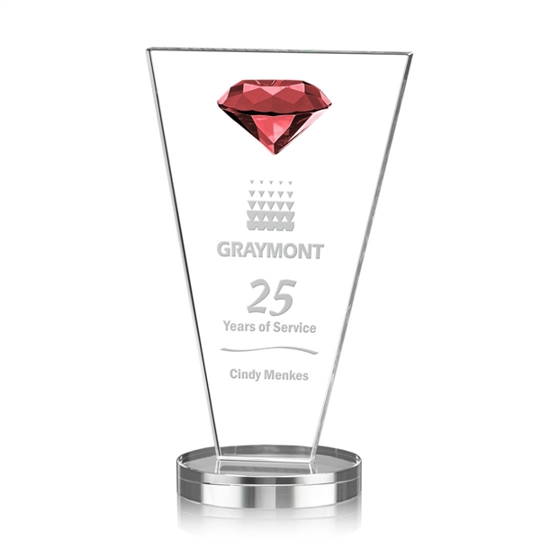 This tapered Crystal Award features a sparkling faceted gemstone to give... from ASI 84592 St Regis Group / St Regis