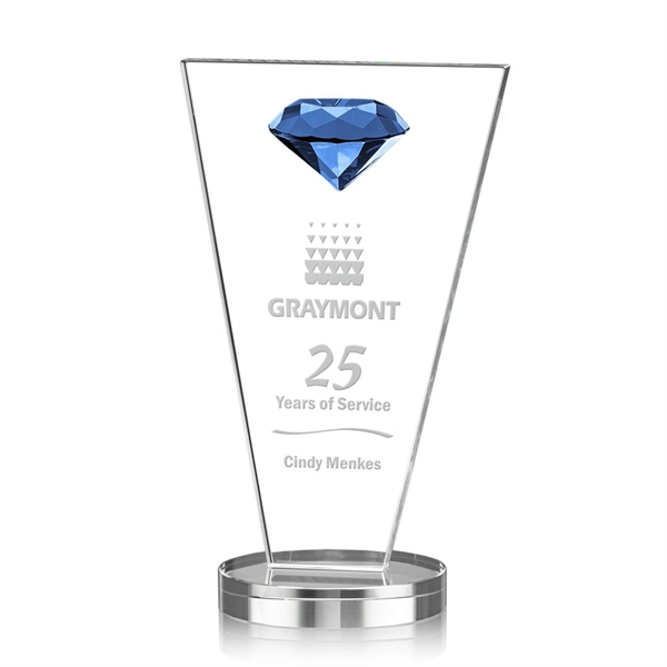 This tapered Crystal Award features a sparkling faceted gemstone to give... from ASI 84592 St Regis Group / St Regis