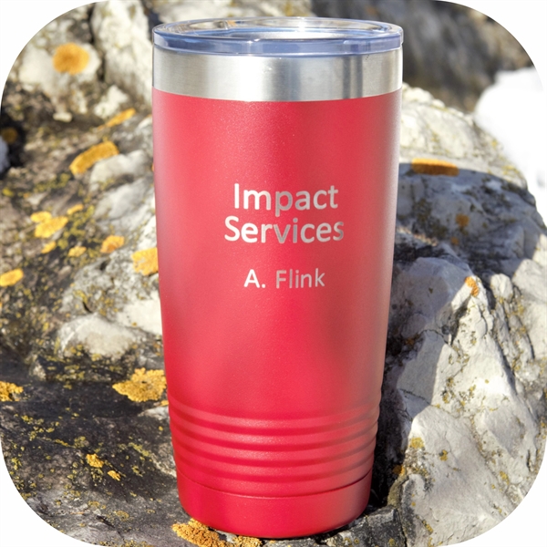 Polar Camel 20 oz. Vacuum Insulated Tumbler w/ Clear Lid... from ASI 72657 Active Life Promo / Apres Ski Active Life Promo