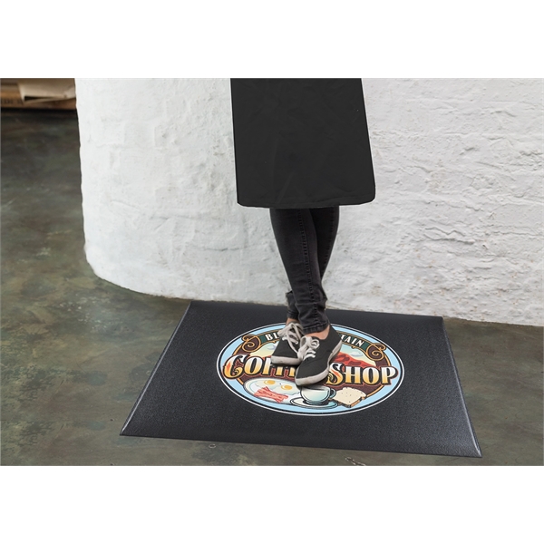 Customized foam mats, designed for light traffic, indoor use and available... from ASI 35750 PromoMatting by Americo