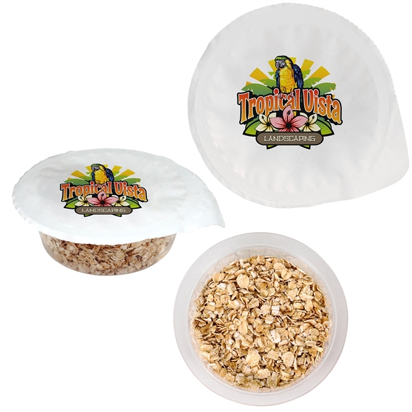 Full Color Cup of Oatmeal... from ASI 30208 A P Specialties / AP Specialties