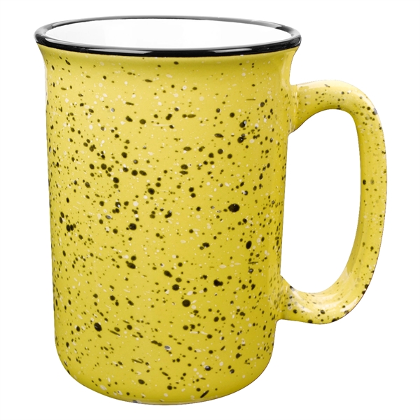 Tall mug with retro granite design that holds up to 14... from ASI 61125 Hit Promotional Products / Hit®