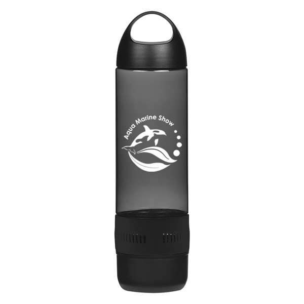 16 oz. impact- and shatter-resistant bottle with wireless speaker.... from ASI 61125 Hit Promotional Products