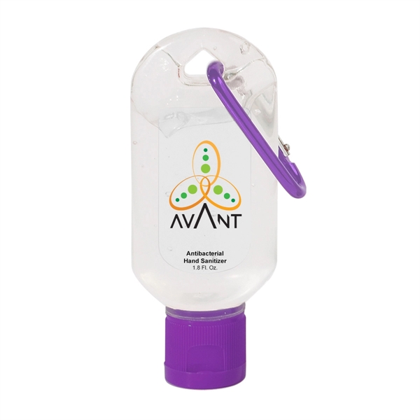 1.7 oz. Hand Sanitizer with Carabiner.  Lightly Scented.... from ASI 61125 Hit Promotional Products / Hit®