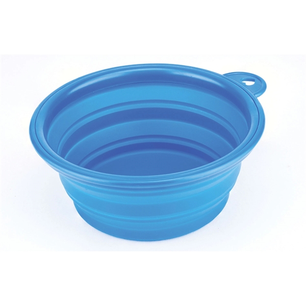 Convenient travel bowl for your pet.  Collapses to 5" disk.... from ASI 79840 The Proinnovative Line / Proinnovative Line