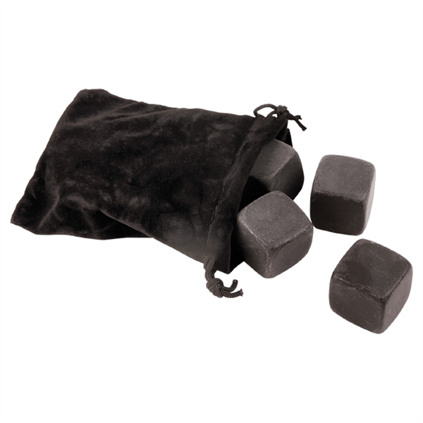 Chill 1"x 1" 10 Piece Whiskey Stone Set... from ASI 99030 Zipline / Zipline®