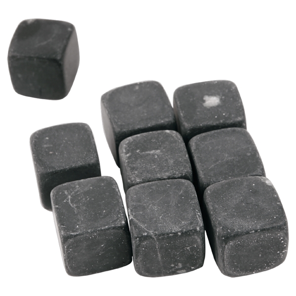 Chill 1"x 1" 10 Piece Whiskey Stone Set... from ASI 99030 Zipline / Zipline®